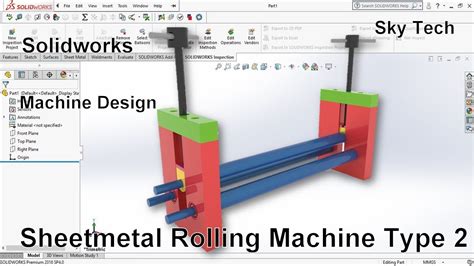 sheet metal rolling machine design report